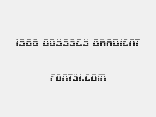 1968 Odyssey Gradient