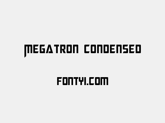 Megatron Condensed