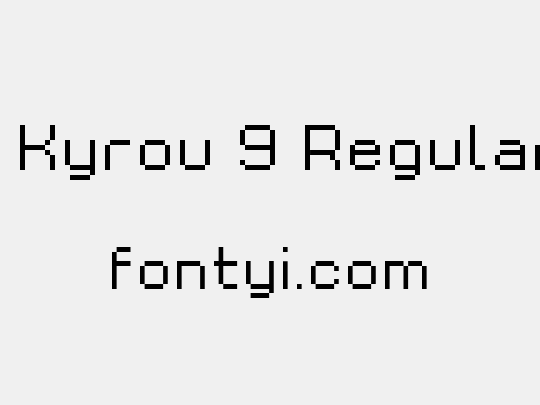 Grixel Kyrou 9 Regular Xtnd