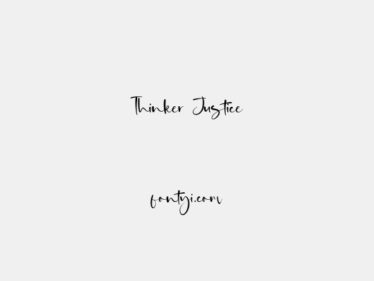 Thinker Justice