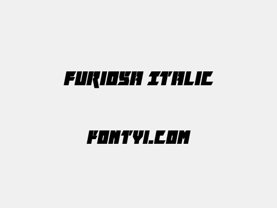 Furiosa Italic