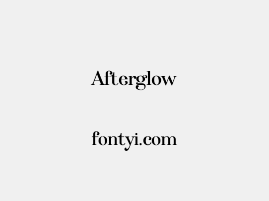 Afterglow