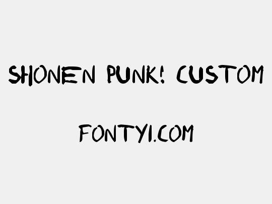 shonen punk! custom