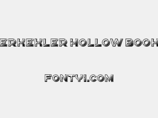 Erkekler Hollow Book