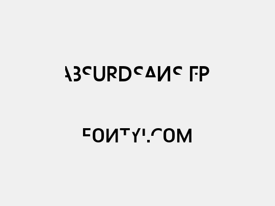 Absurdsans FP