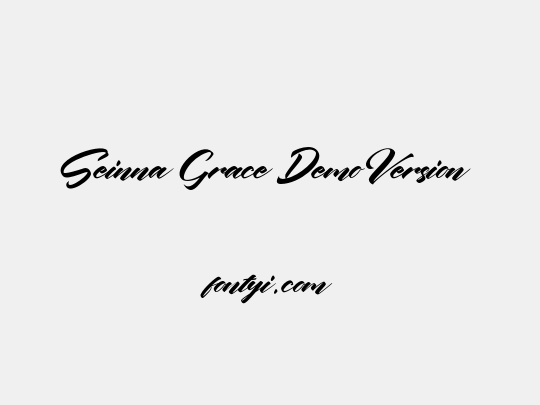 Seinna Grace Demo Version
