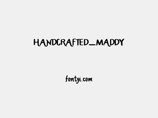 HANDCRAFTED_MADDY