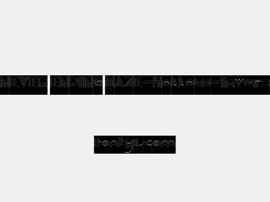 NEVER ENDING MAZE-Hollow-Invers