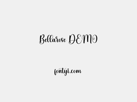 Bellarose DEMO