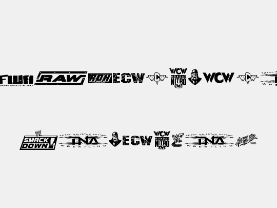 Pro Wrestling Logos