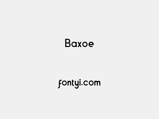 Baxoe
