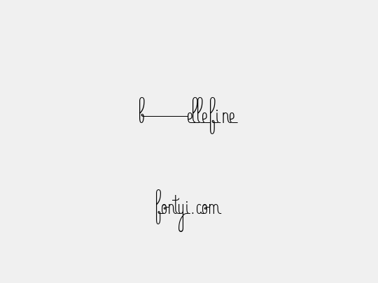Bellefine