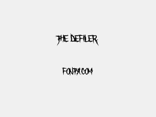 The Defiler