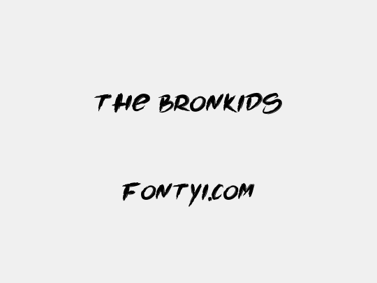 The Bronkids
