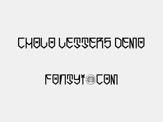 Cholo Letters Demo