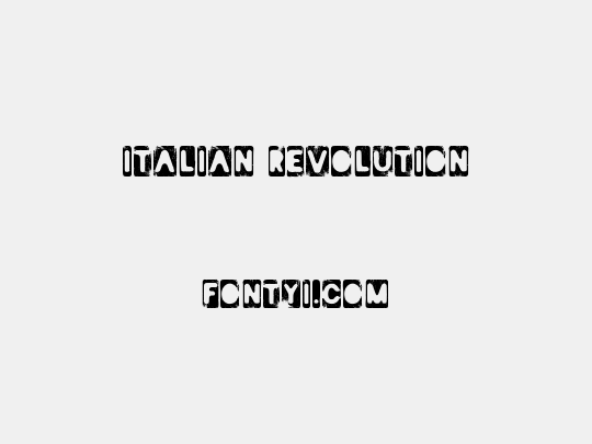 Italian Revolution