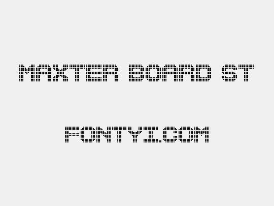 Maxter Board St