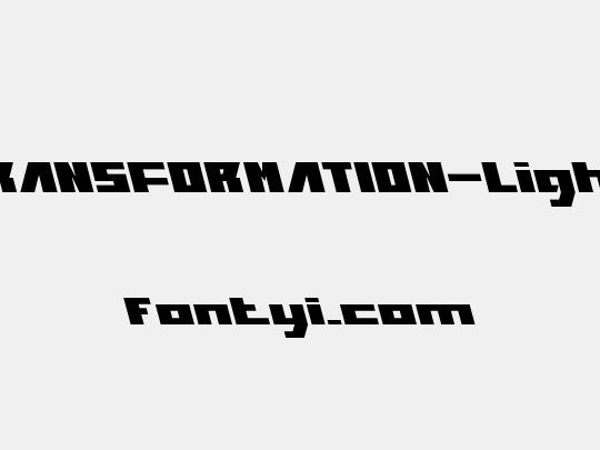 TRANSFORMATION-Light