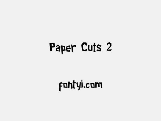 Paper Cuts 2