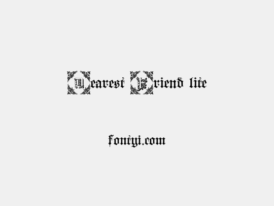 Dearest Friend lite