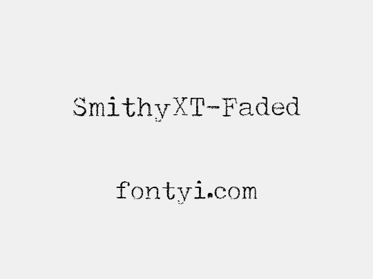SmithyXT-Faded