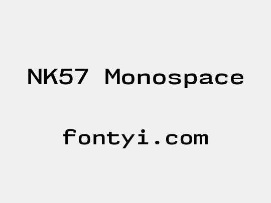 NK57 Monospace