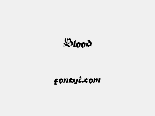 Blood