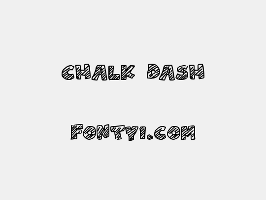 Chalk Dash