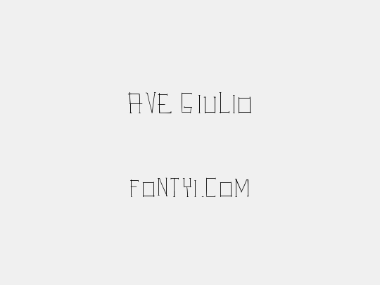 Ave Giulio