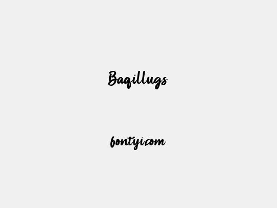 Baqillugs