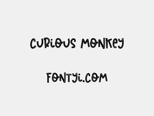 curious monkey