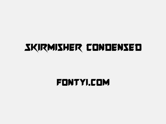 Skirmisher Condensed