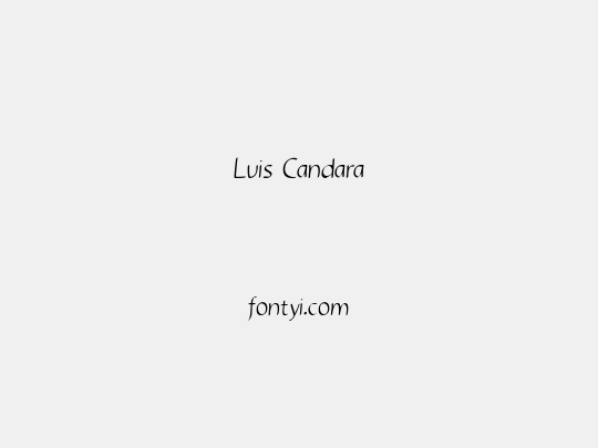 Luis Candara