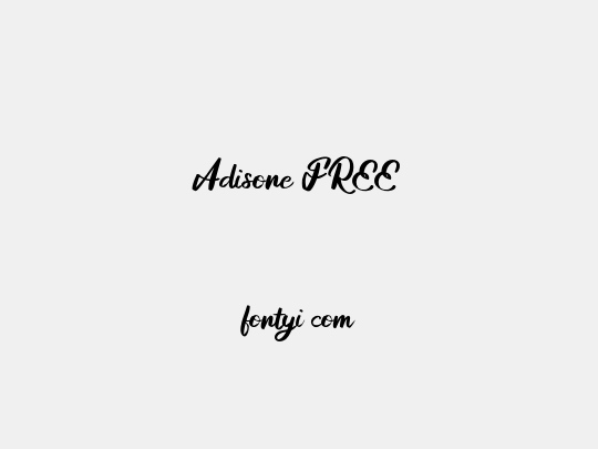 Adisone FREE