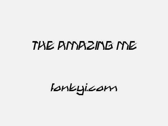 THE AMAZING ME