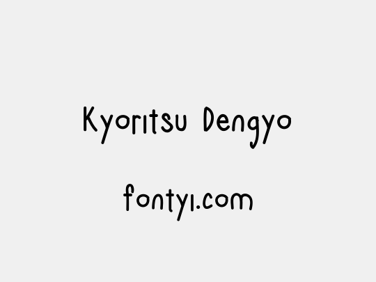 Kyoritsu Dengyo