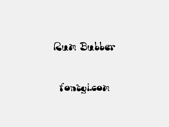 Rum Bubber