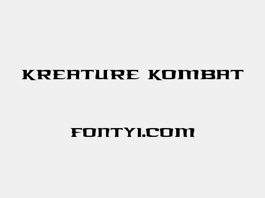 Kreature Kombat