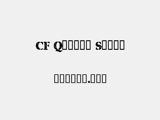 CF Quebec Stamp