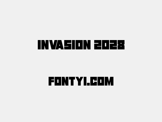 Invasion 2028