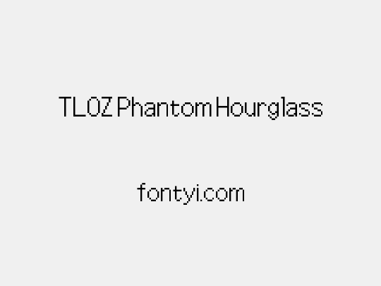 TLOZ Phantom Hourglass