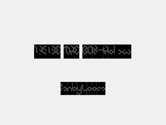 INSIDE THE BOX-Hollow