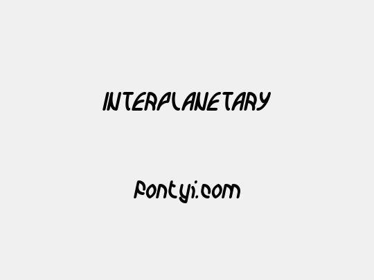 INTERPLANETARY