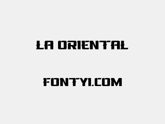 La Oriental