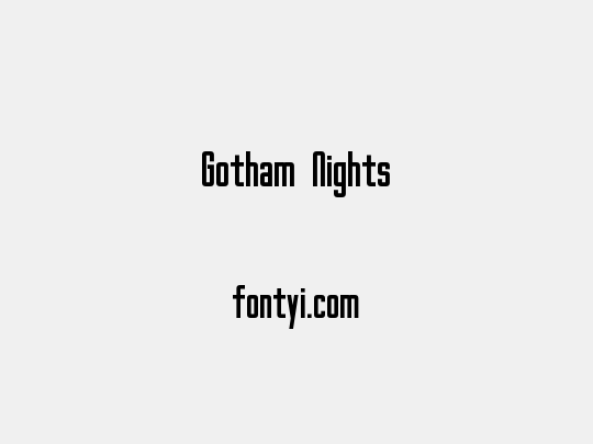 Gotham Nights