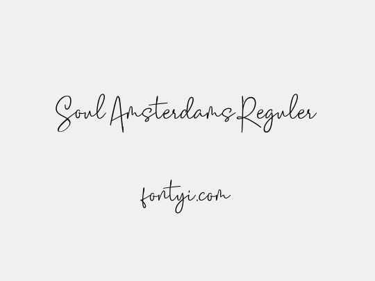 Soul Amsterdams Reguler
