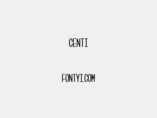 Centi