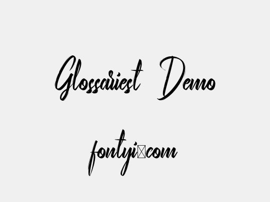 Glossariest Demo