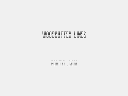woodcutter lines