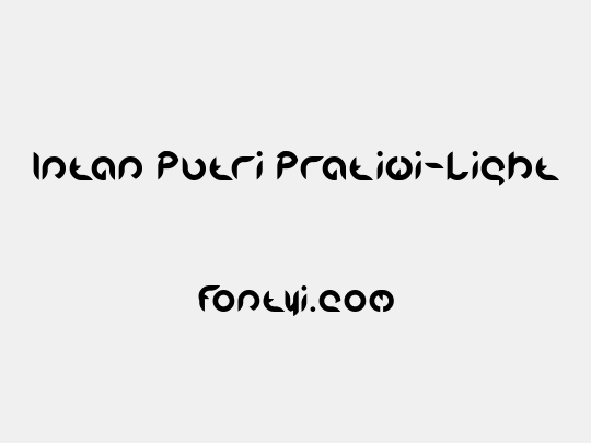 Intan Putri Pratiwi-Light
